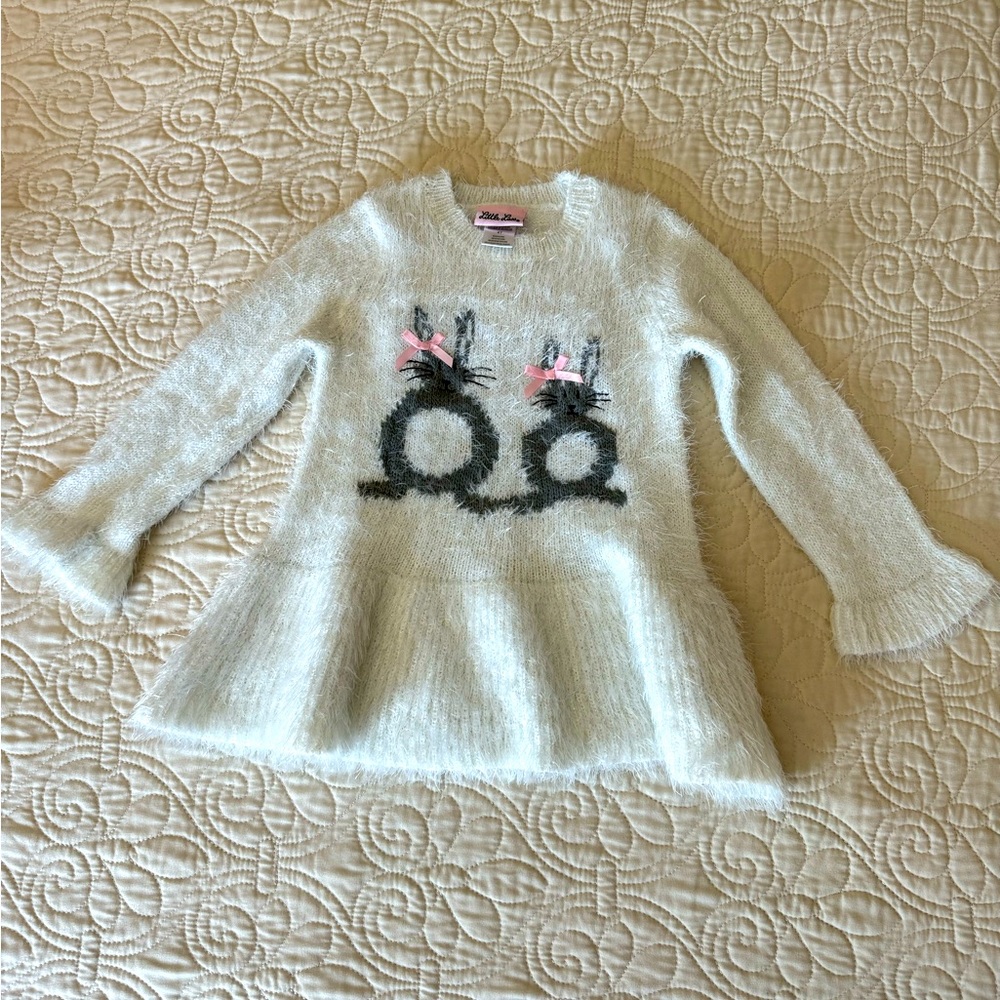 Little Lass Bunny Sweater - perfect for Easter